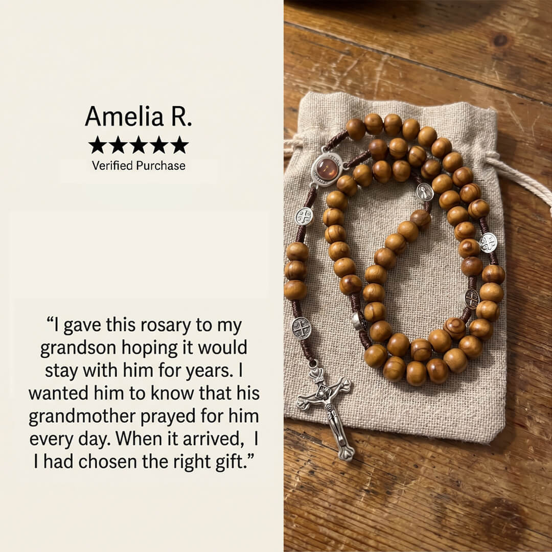 Olive Wood Heirloom From the Holy Land
