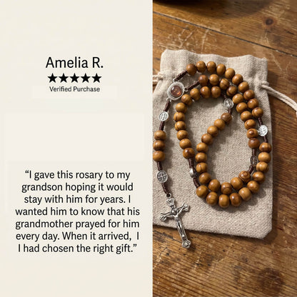 Olive Wood Heirloom From the Holy Land